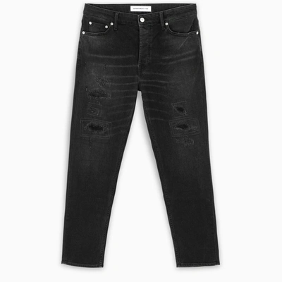 Department 5 Faded Black Slim Jeans