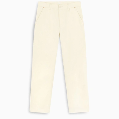 Carhartt Natural Baggy Trousers In White