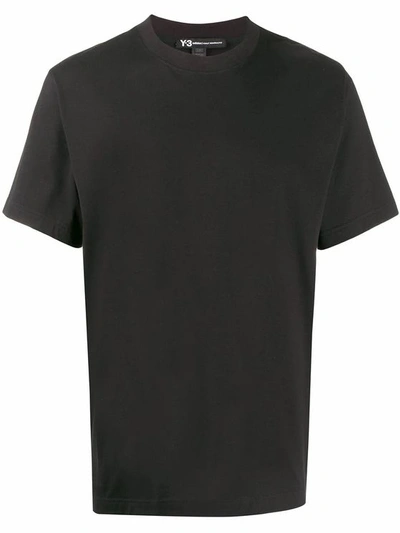 Adidas Y-3 Yohji Yamamoto Women's Fs3371 Black Cotton T-shirt