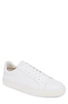 Supply Lab Damian Lace-up Sneaker In White Perforated Leather