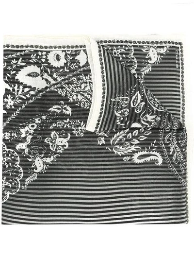 Etro Striped Patterned Scarf