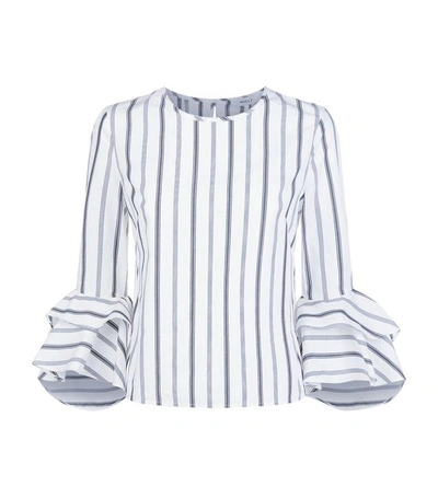 Milly Gabby Striped Top