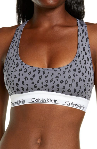 Calvin Klein Modern Cotton Collection Cotton Blend Racerback Bralette