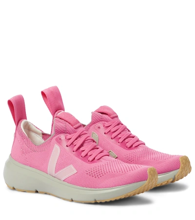 Rick Owens Low Sock Pop Pink Sneakers Sneakers Woman