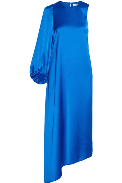 v neck a line maxi dress Asymmetrical Balloon Skirt in Grey