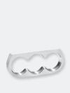 Ming Yu Wang Binary Ring In White