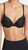 Simone Perele Essentiel Plunge Stretch-woven Bra In Black