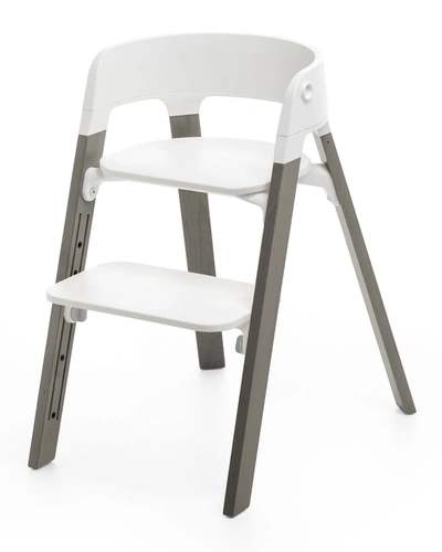 Stokke Steps Complete Chair, Light Gray