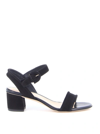 Tod's Strapped Sandals In Black