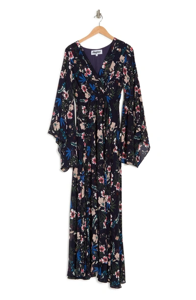 Meghan La Sunset Maxi Dress In Wildflower