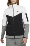 Nike Sportswear Tech Fleece Zip Hoodie In White