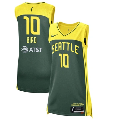 Nike Sue Bird Storm Explorer Edition  Dri-fit Wnba Victory Jersey In Green