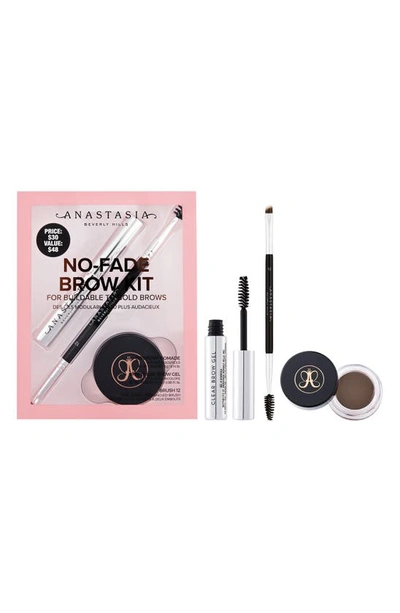 Anastasia Beverly Hills No-fade Brow Kit For Buildable To Bold Brows Medium Brown