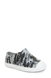 Native Shoes Babies' Jefferson Print Slip-on Sneaker In Pigeon Grey/shell White/camo