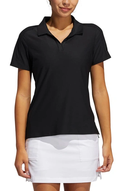 Adidas Golf Go To Primegreen Polo In Black