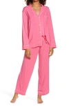 Eberjey Gisele Pajamas In Bright Pink/ Bellini