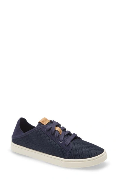 Olukai Pehuea Li Convertible Sneaker In Trench Blue/trench Blue