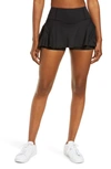 Free People Fp Movement Pleats & Thank You Skort In Black