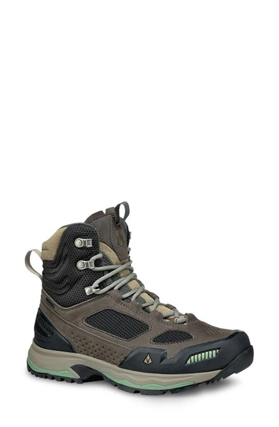 Vasque Breeze All Terrain Gore-tex® Waterproof Hiking Boot In Magnet/ Basil