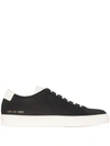 Common Projects Navy Nubuck Achilles Low Sneakers