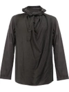 Yohji Yamamoto Draped Neck Shirt In Black