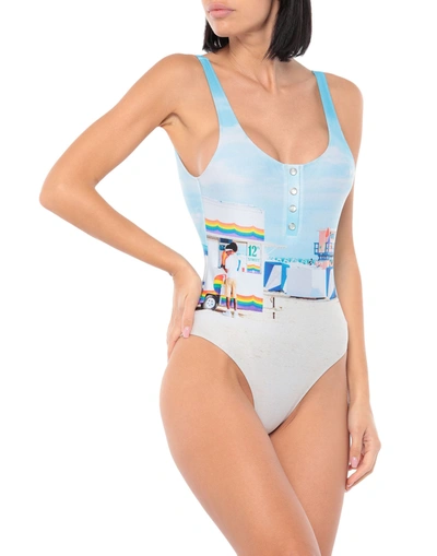 Albertine One-piece Swimsuits In Sky Blue