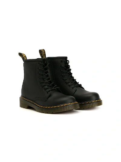 Dr. Martens Babies' Delany Boots In Black