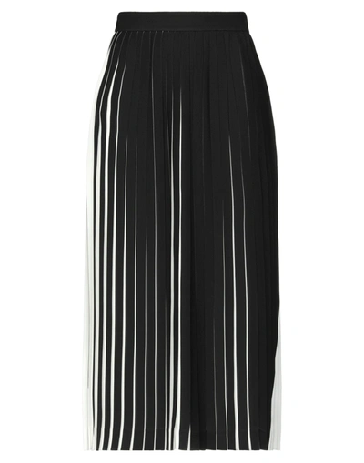 Mm6 Maison Margiela 3/4 Length Skirts In Black
