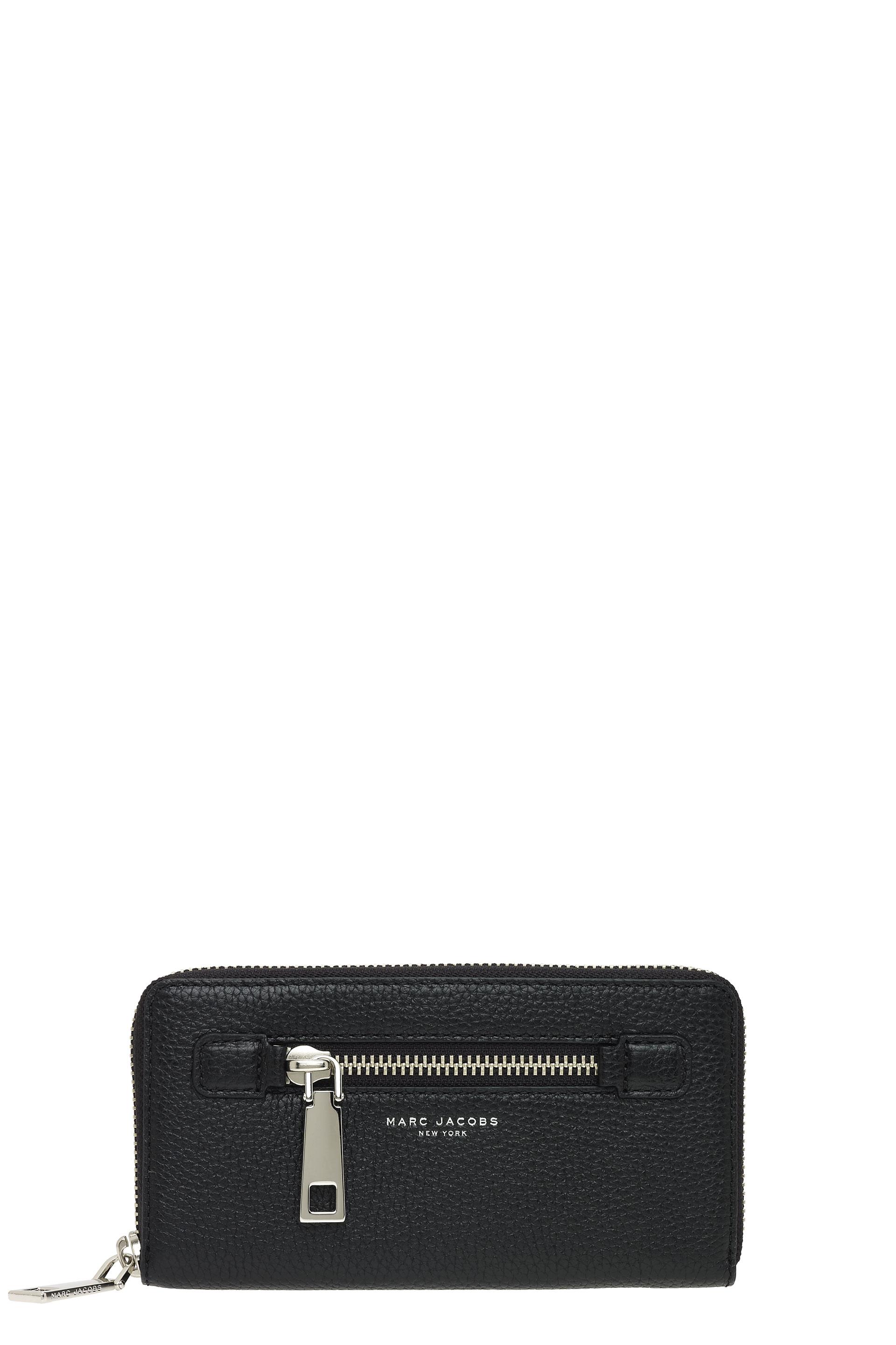 Marc Jacobs Gotham Standard Continental Wallet In Black | ModeSens