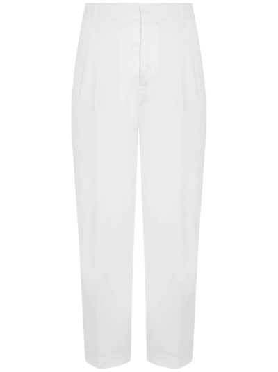 Mauro Grifoni Grifoni Trousers White In Bianco