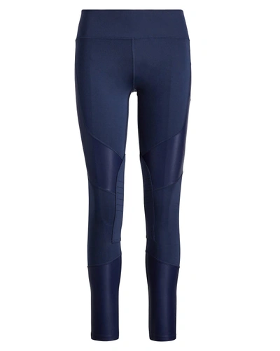 Polo Ralph Lauren Paneled Stretch Jersey Legging In French Navy