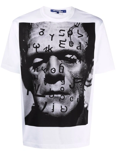 Junya Watanabe White 'spin: Adventures In Typography' Issue 02 T-shirt In 1 White