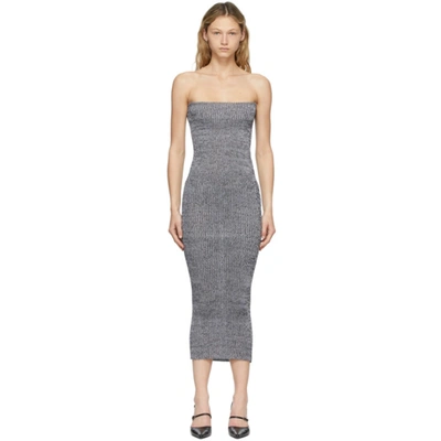 A. Roege Hove Ribbed-knit Tube Dress In 021 Melgrey
