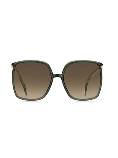 Fendi Eyewear Butterfly Sunglasses In Green
