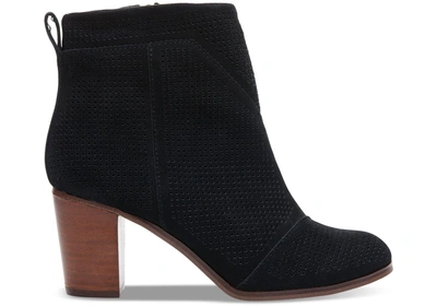 Toms 'lunata' Bootie In Black Suede