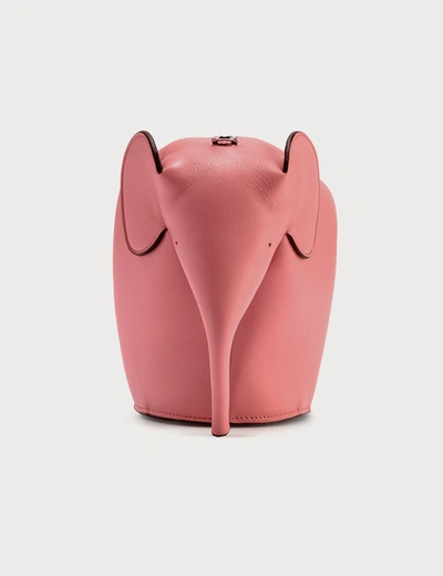 Loewe Mini Elephant Bag In Pink