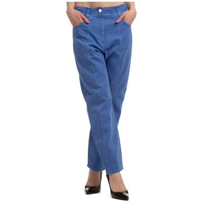 Alberta Ferretti Women's Trousers Pants In Blue