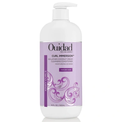 Ouidad Curl Immersion No-lather Coconut Cream Cleansing Conditioner 500ml