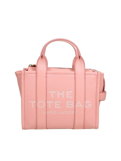 Marc Jacobs Mini Traveler Tote Bag In Southern Peach Color In Pink