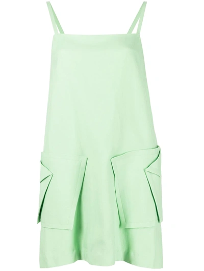 Alexis Stephana Mini Dress In Green