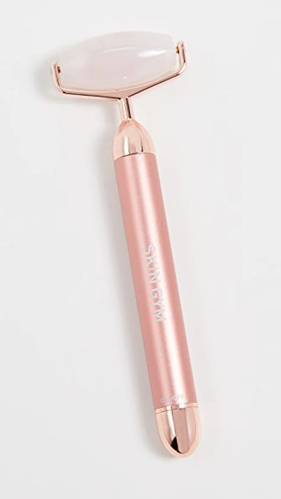 Skin Gym Vibrating Lift & Contour Beauty Tool In Rose Quartz