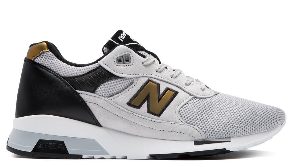 New Balance 1991 Made In The Uk In Grey With Black | ModeSens