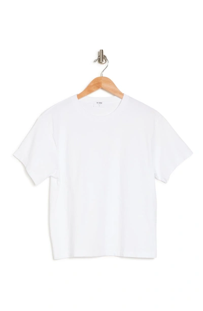 Re/done '90s Oversized T-shirt In Optic White