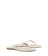 Tory Burch Women's Miller Knotted Thong Sandals In New Ivory/new Ivory