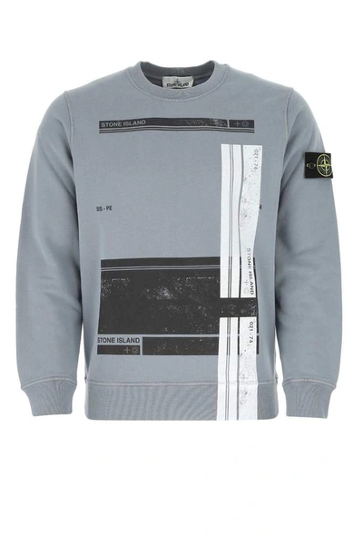 Stone Island Grey Cotton Sweatshirt  Nd  Uomo M
