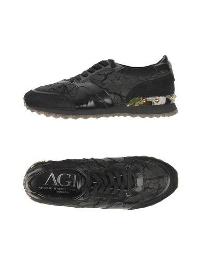 Agl Attilio Giusti Leombruni Sneakers In Black