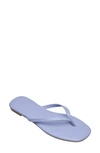 French Connection Women's Morgan Flat Open Toe Thong Flip Flop Sandals Women's Shoes In Light Blue