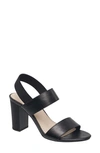 French Connection Women's Dakota Double Band Sling Back High Heel Sandals Women's Shoes In Black