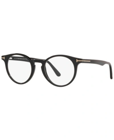 Tom Ford Demo Round Unisex Eyeglasses Tf4308 001 52 In N/a
