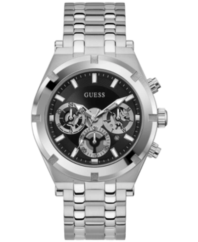 Guess Men's Stainless Steel Bracelet Watch 44mm In Silver-tone